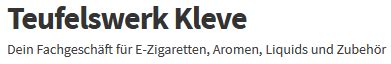 teufelswerk kleve